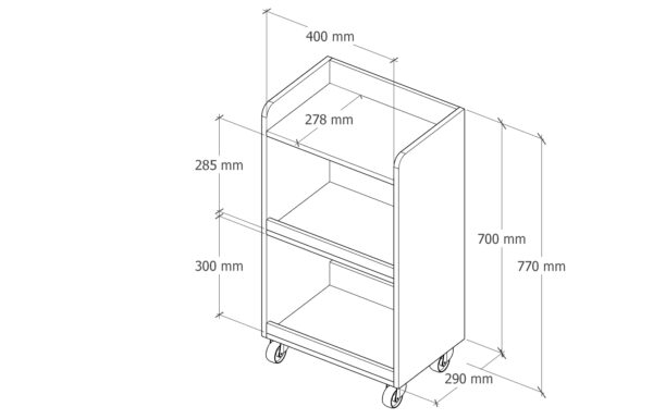 A furniture piece with real joinery built at Bina Basics