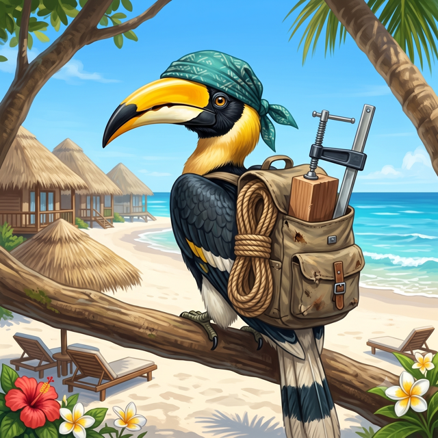 Helpful Hornbill